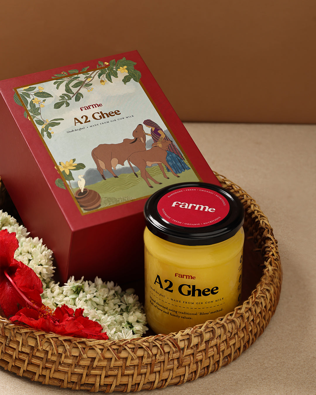 Premium A2 Ghee Gift Box - Farme