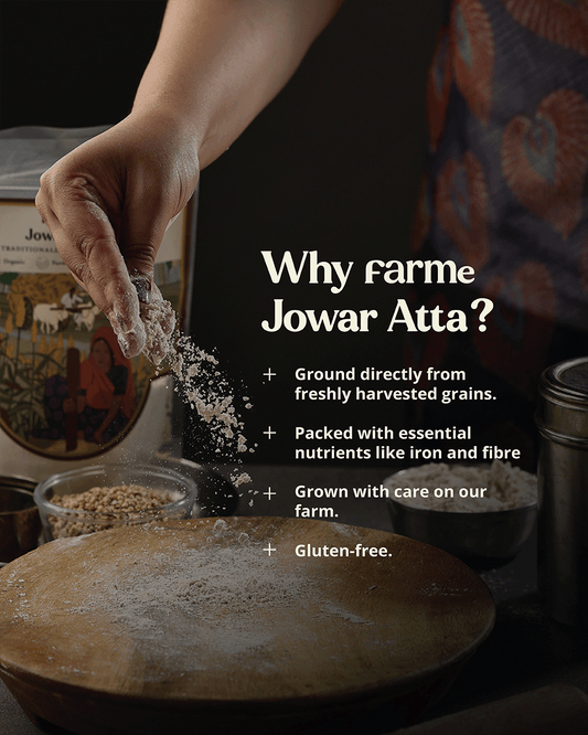 Jowar Atta (Sorghum Flour) - Farme